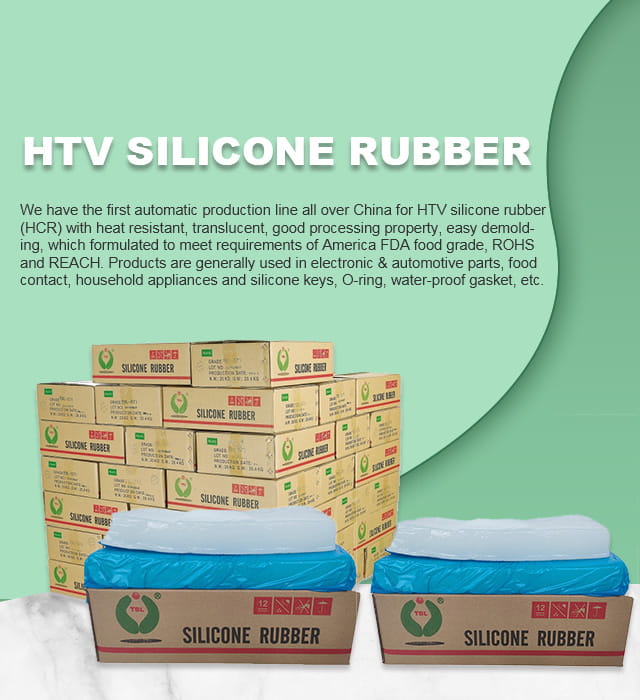 Platinum Cure Htv Silicone Rubbers Materials - China Platinum